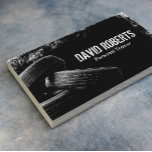 Fitness Tire Training Grunge Black Professional Business Card<br><div class="desc">Fitness Tire Training Grunge Black Professional Business Cards.</div>