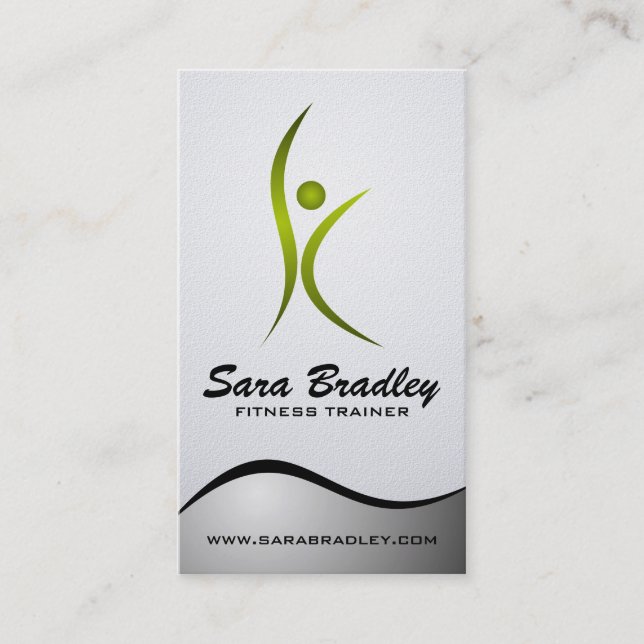 Fitness Trainer - Business Cards (Front)