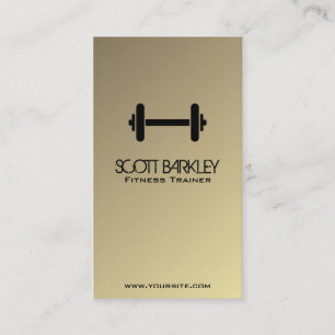 Fitness Trainer - Business Cards