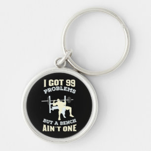Fitness Workout Bodybuilding Keychain