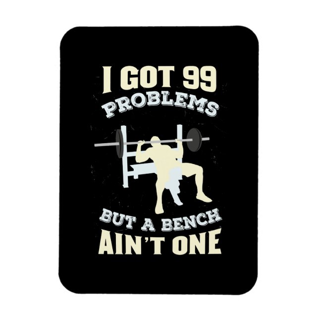 Fitness Workout Bodybuilding Magnet (Vertical)