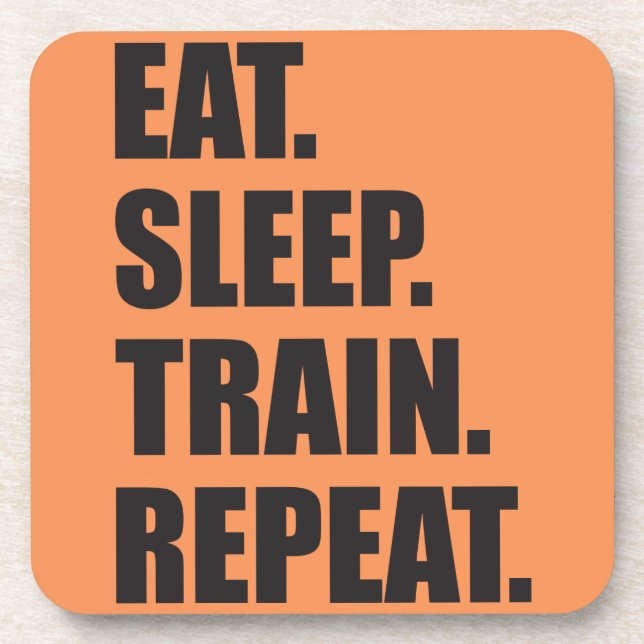 Fitness Workout Gym Motivation Coaster (Front)