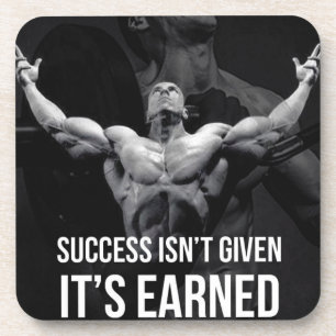 Fitness Workout Gym Motivation Coaster
