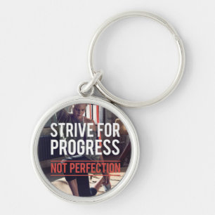 Fitness Workout Gym Motivation Keychain
