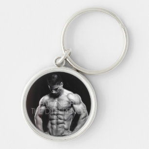 Fitness Workout Gym Motivation Keychain