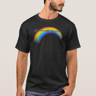 FitnessMotivation Hashtag Rainbow T-Shirt