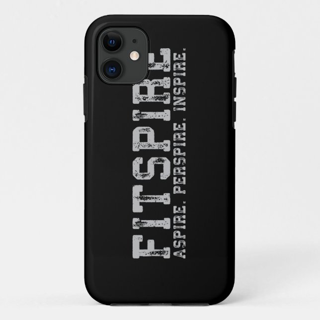 Fitspire - Aspire, Perspire,  Inspire - Workout Case-Mate iPhone Case (Back)
