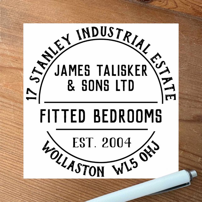Fitted Bedrooms Rubber Stamp (Creator Uploaded)
