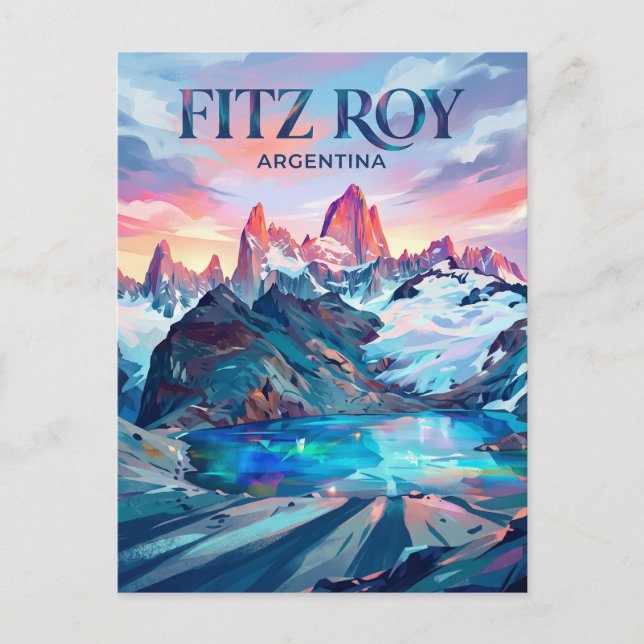 Fitz Roy Argentina Postcard (Front)