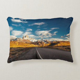 Fitz Roy In Morning Light Accent Pillow