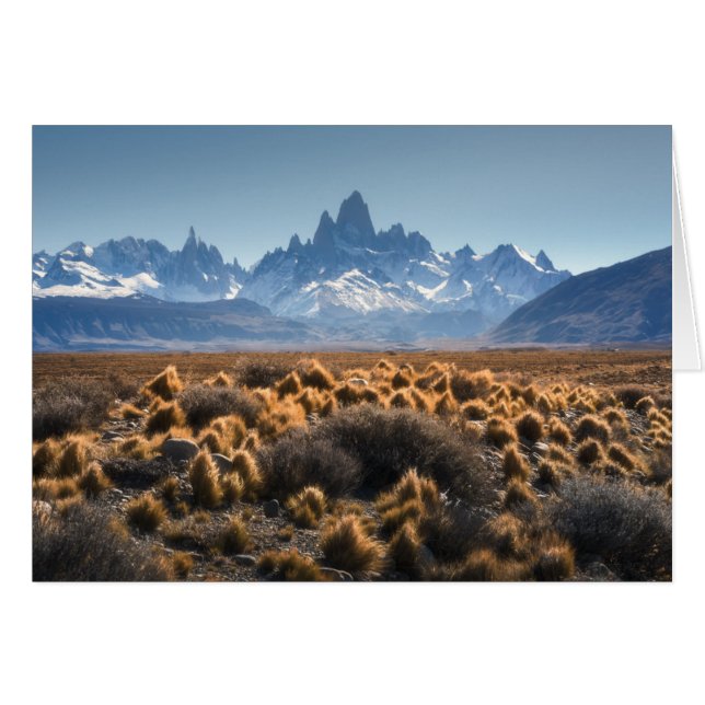 Fitz Roy, Patagonie, Argentine (Devant horizontal)