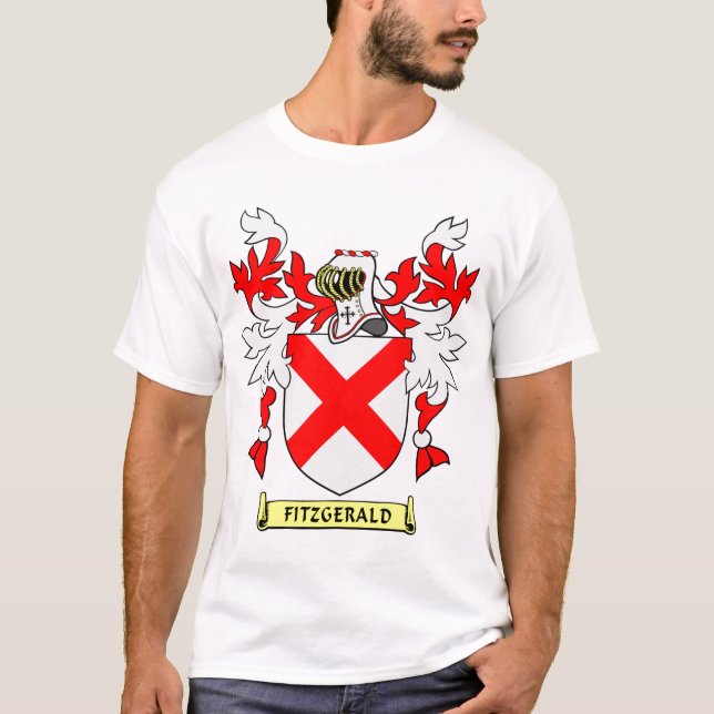 FITZGERALD Coat of Arms T-Shirt (Front)