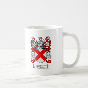 FITZGERALD FAMILY CREST - FITZGERALD COAT OF ARMS COFFEE MUG