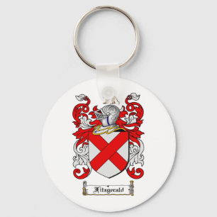 FITZGERALD FAMILY CREST -  FITZGERALD COAT OF ARMS KEYCHAIN