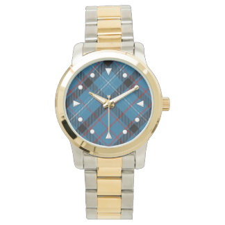 Fitzgerald Tartan Two-tone Watch
