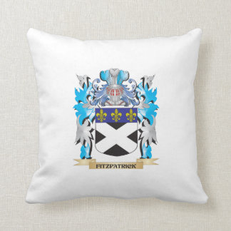 Fitzpatrick Coat of Arms - Family Crest Throw Pillow