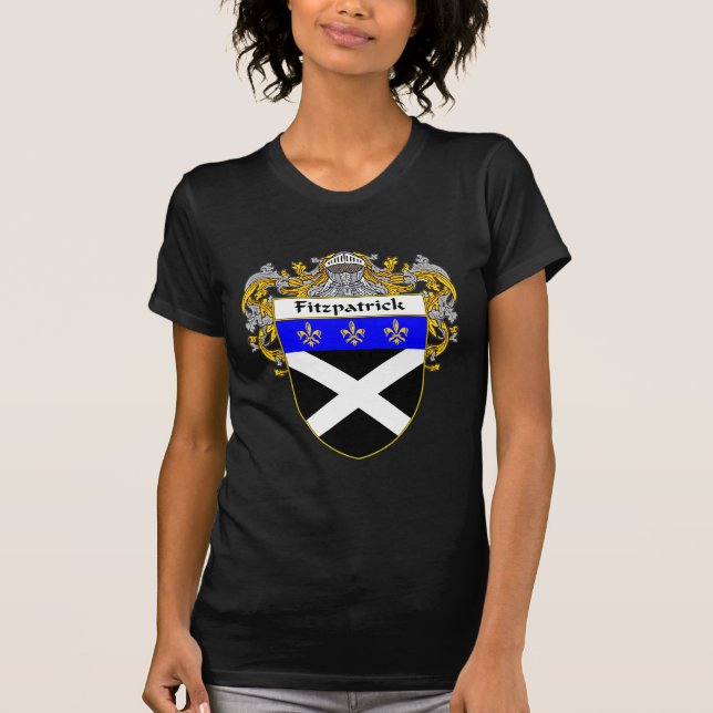 Fitzpatrick Coat of Arms (Mantled) T-Shirt (Front)