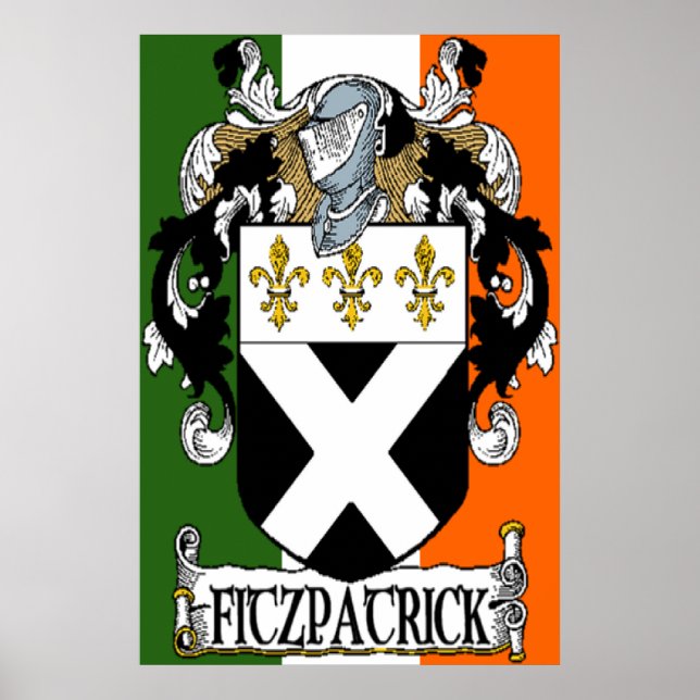 Fitzpatrick Coat of Arms Print (Front)