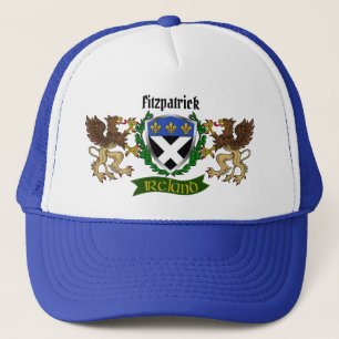 Fitzpatrick Irish Shield Personalized  Trucker Hat