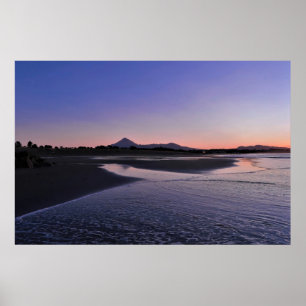 Fitzroy Beach Sunset Poster