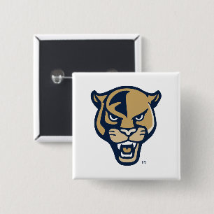 FIU Panther Head 2 Inch Square Button