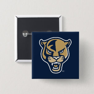 FIU Panther Head 2 Inch Square Button