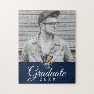 FIU Panther Head Jigsaw Puzzle