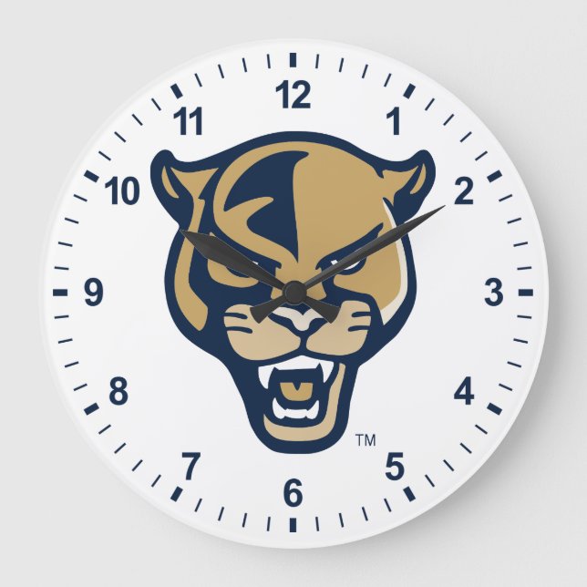 FIU Panther Head Large Clock (Front)