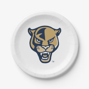 FIU Panther Head Paper Plate
