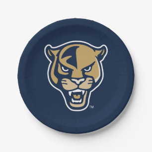 FIU Panther Head Paper Plate