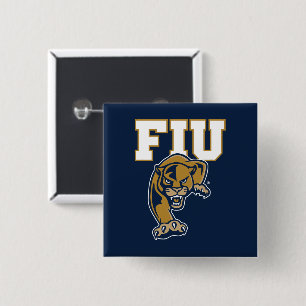 FIU Panthers 2 Inch Square Button
