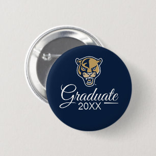 FIU Panthers Graduation 2 Inch Round Button