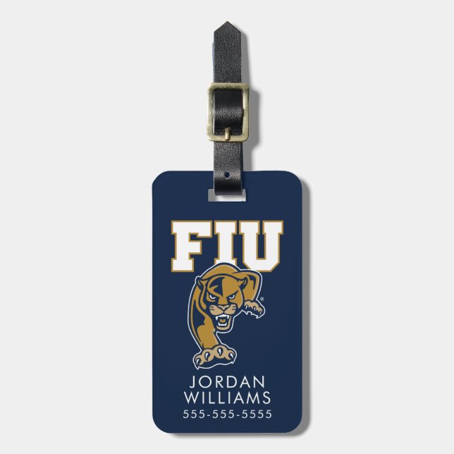 FIU Panthers Luggage Tag (Front Vertical)