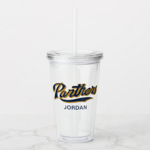 FIU Panthers Script Acrylic Tumbler