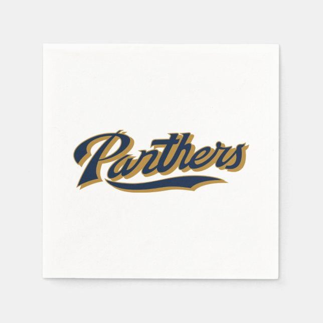 FIU Panthers Script Napkin (Front)