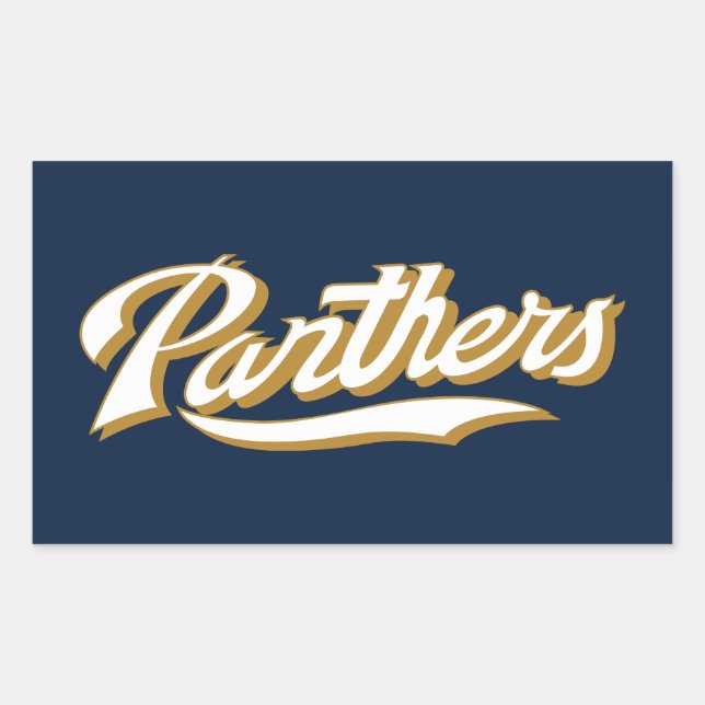 FIU Panthers Script Sticker (Front)