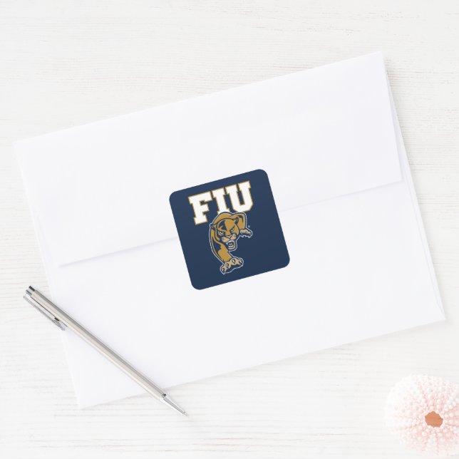 FIU Panthers Square Sticker (Envelope)