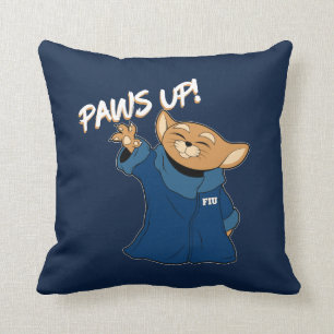 FIU   Roary The Child Throw Pillow