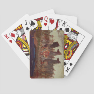 Fiumana (The Human Tide) 1895-96 (oil on canvas) Playing Cards