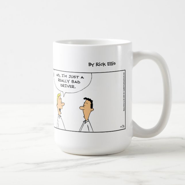 Fiunny Bad Driver Mug (Right)