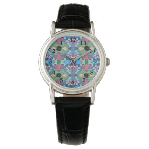 Five Abstract - Turn Back the Time Backwards Watch