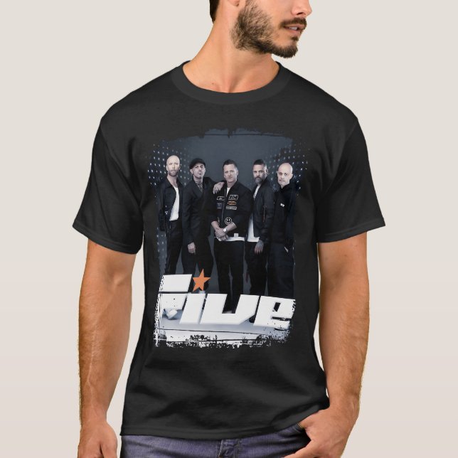 Five Band Tour 2025 T-Shirt (Front)
