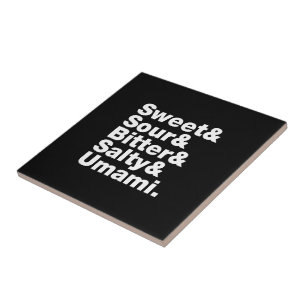 Five Basic Tastes Tile