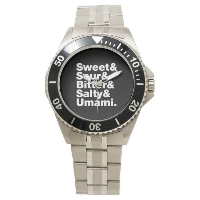 Five Basic Tastes Watch (Front)
