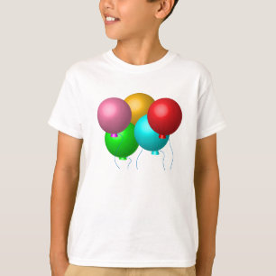 Five Birthday Balloons T-Shirt