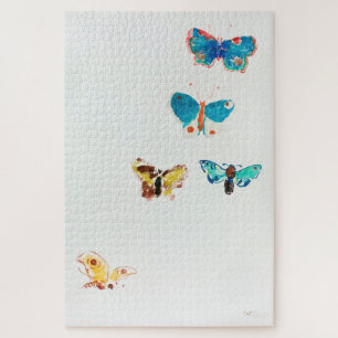 Five Butterflies, Redon Jigsaw Puzzle