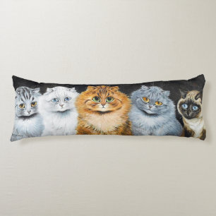 Five Cats, Louis Wain Body Pillow