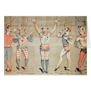 Five Celebrated Clowns Attached to Sands