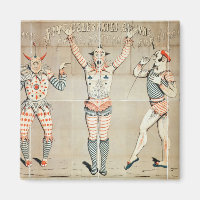 Five Celebrated Clowns Attached to Sands