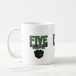 Five coffee mug 